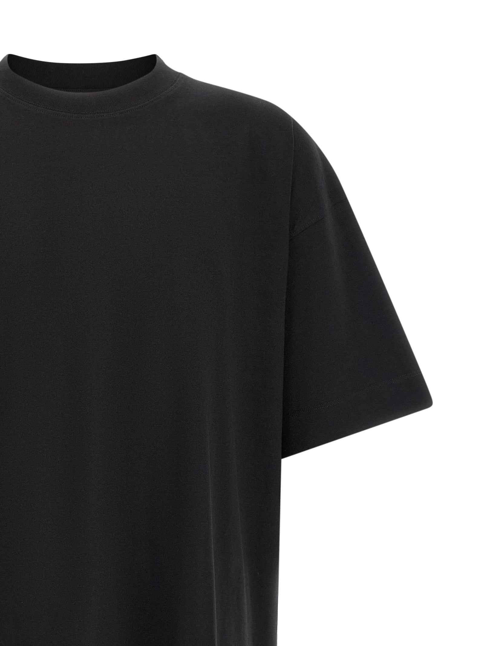 Black Cotton T-Shirt