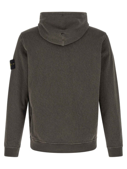 Brown Cotton Sweatshirt