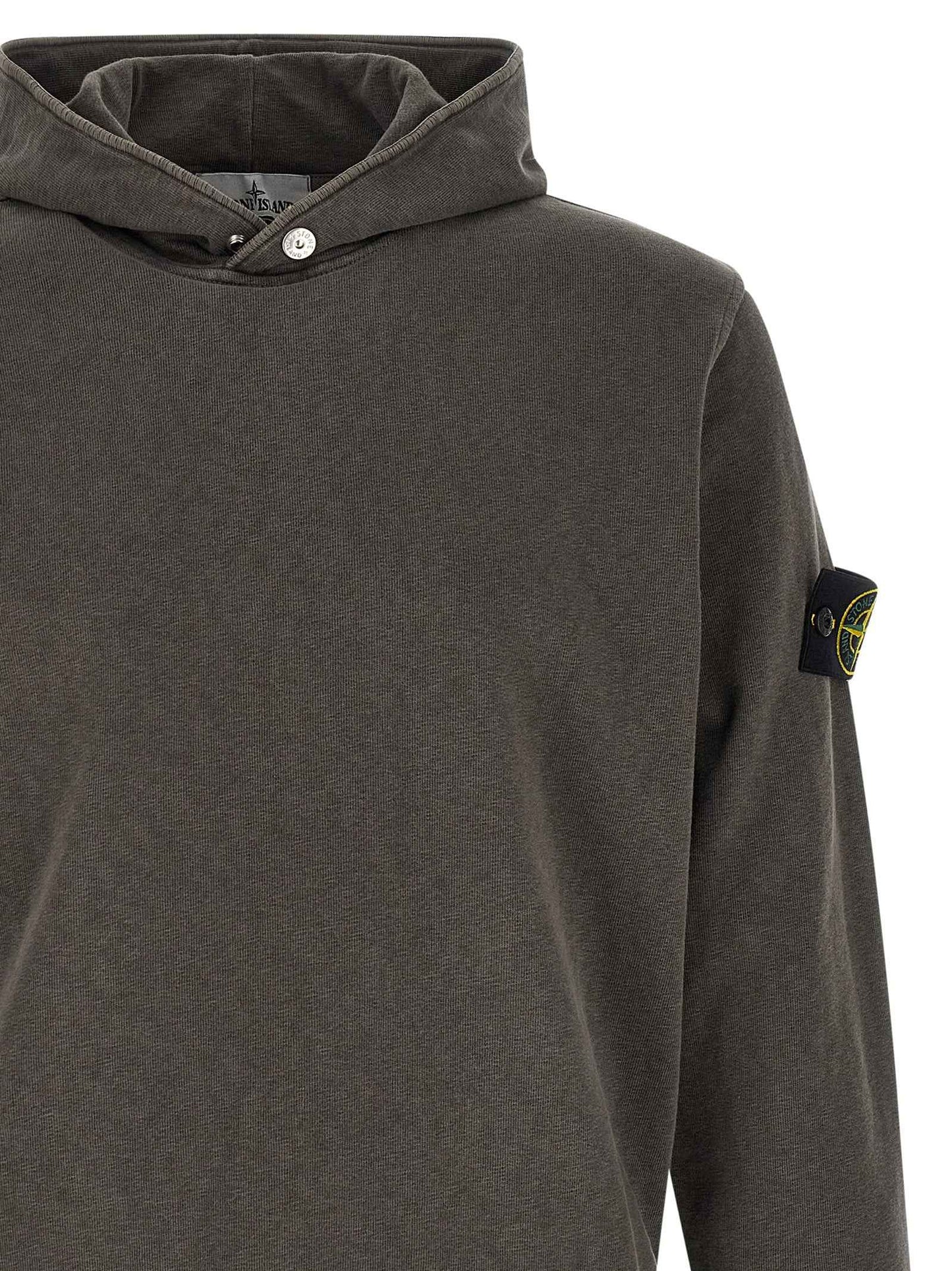 Brown Cotton Sweatshirt