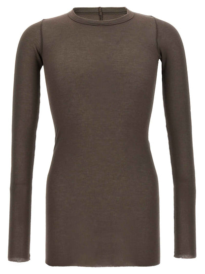 Gray Viscose T-Shirt