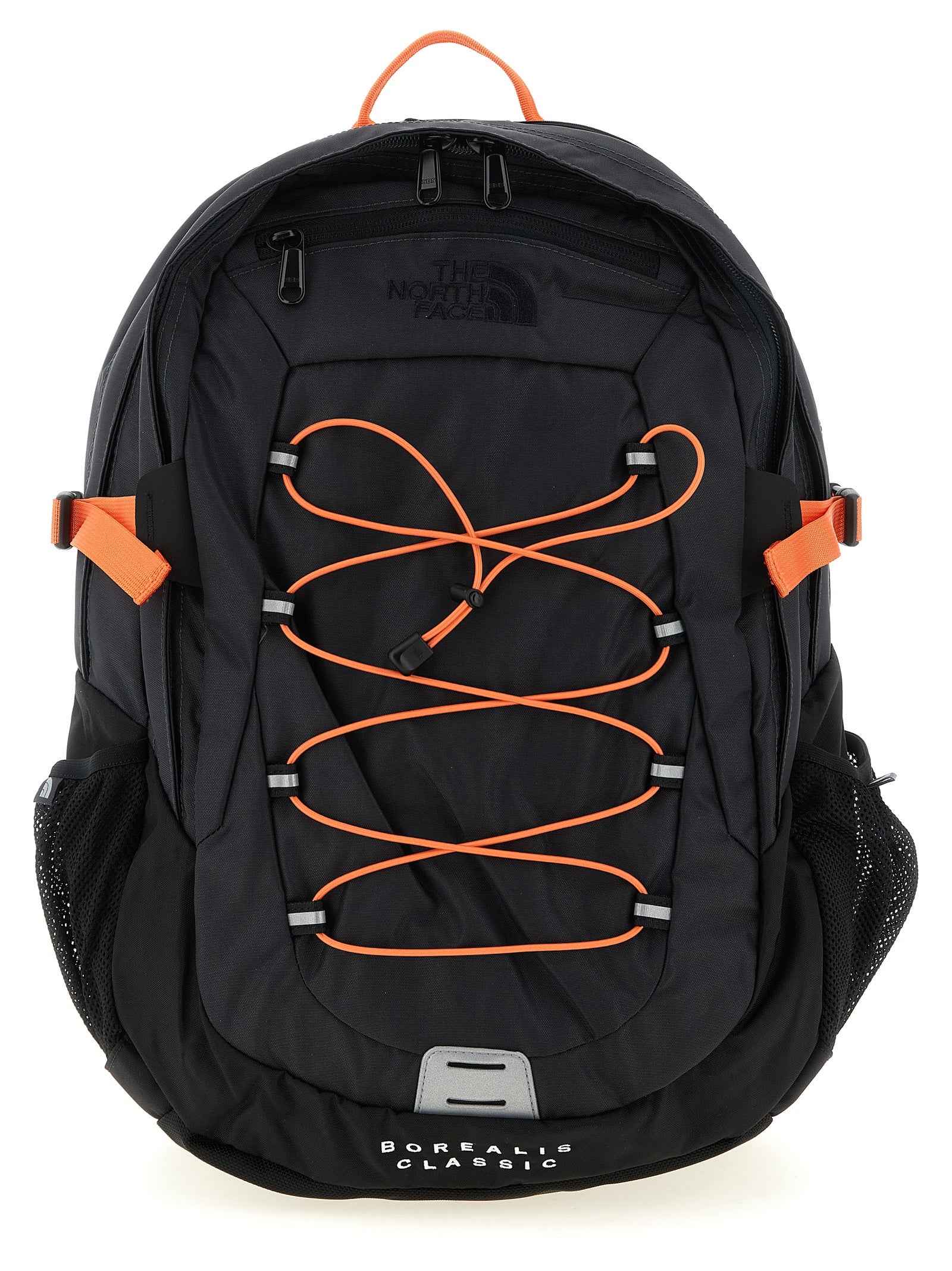 Gray Nylon Backpack