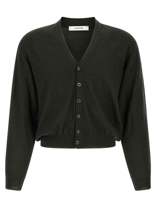 Black Marabou Cardigan