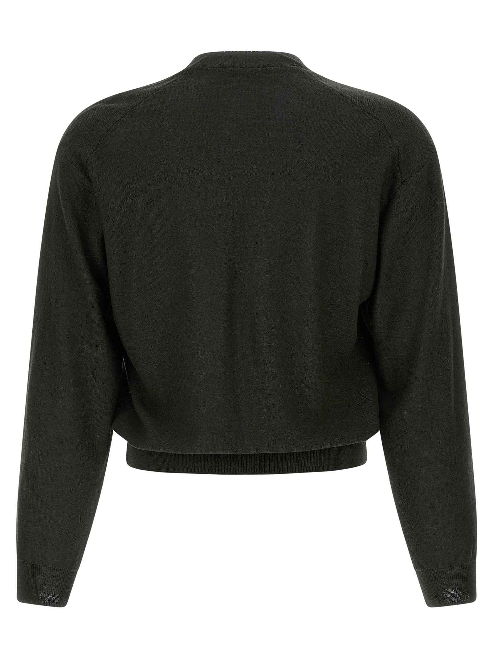 Black Marabou Cardigan