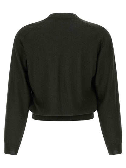 Black Marabou Cardigan