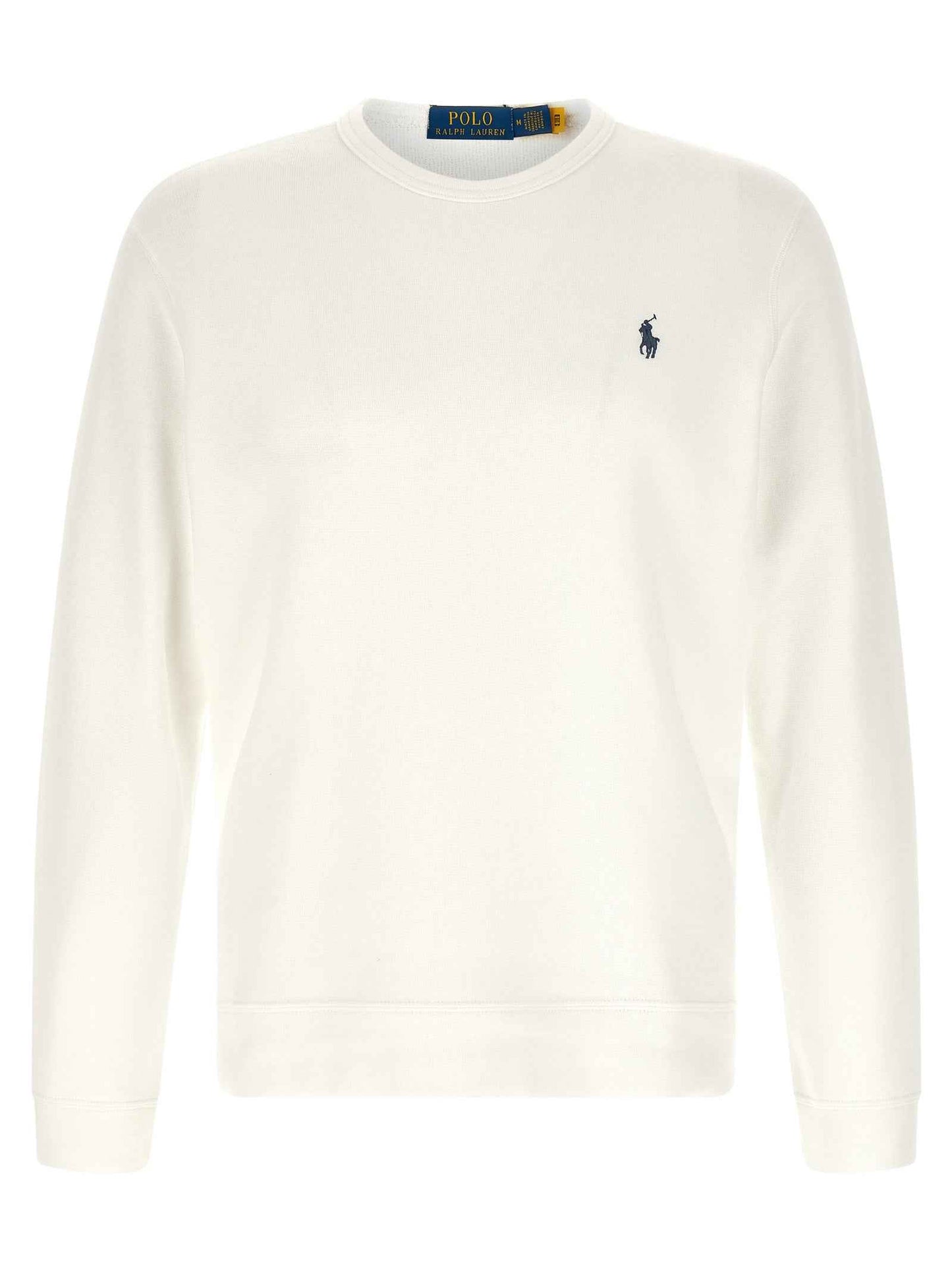White Cotton Sweatshirt