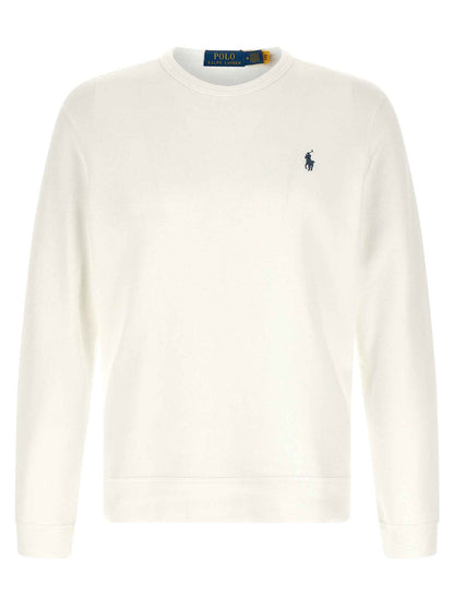 White Cotton Sweatshirt