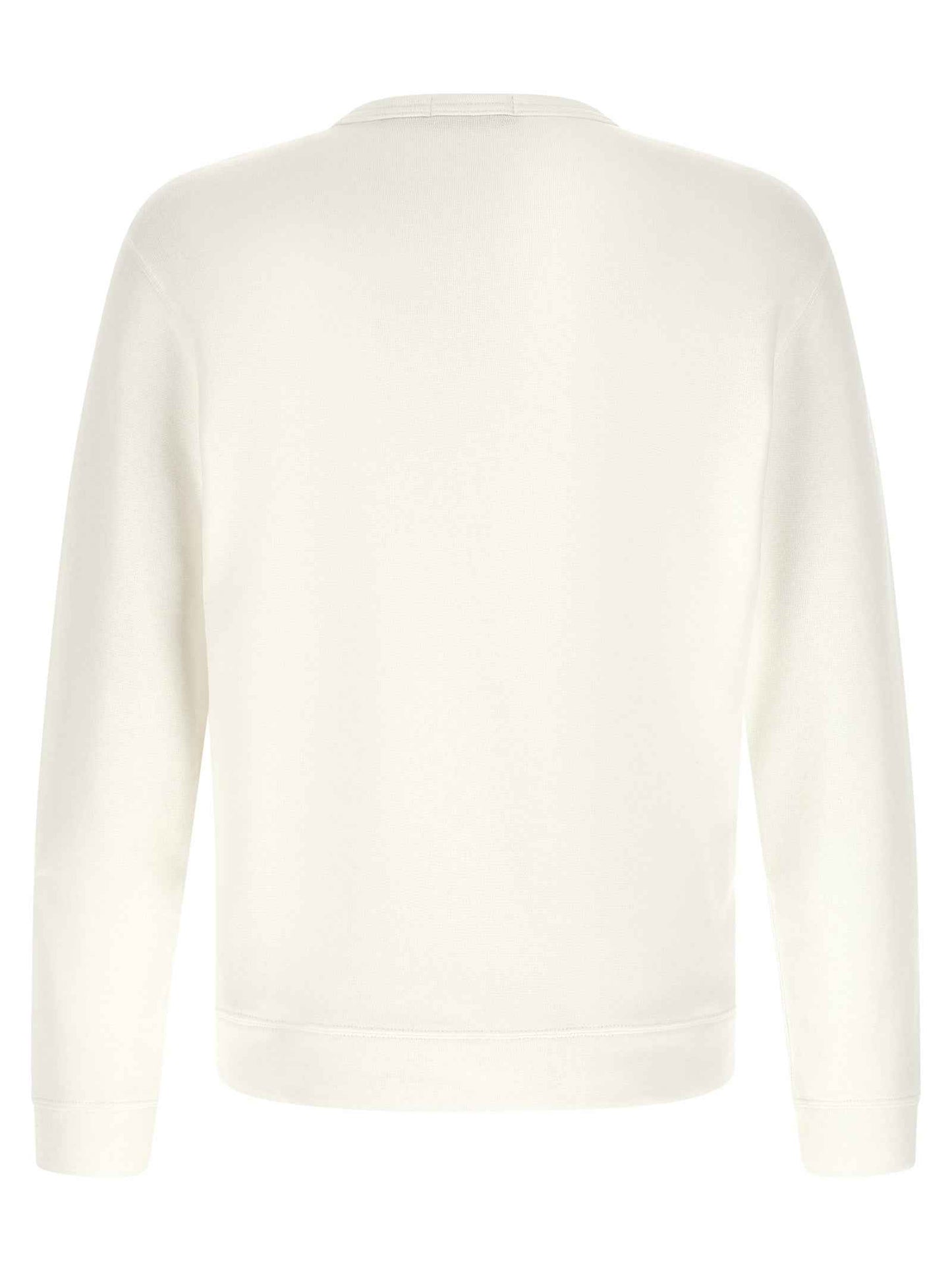 White Cotton Sweatshirt