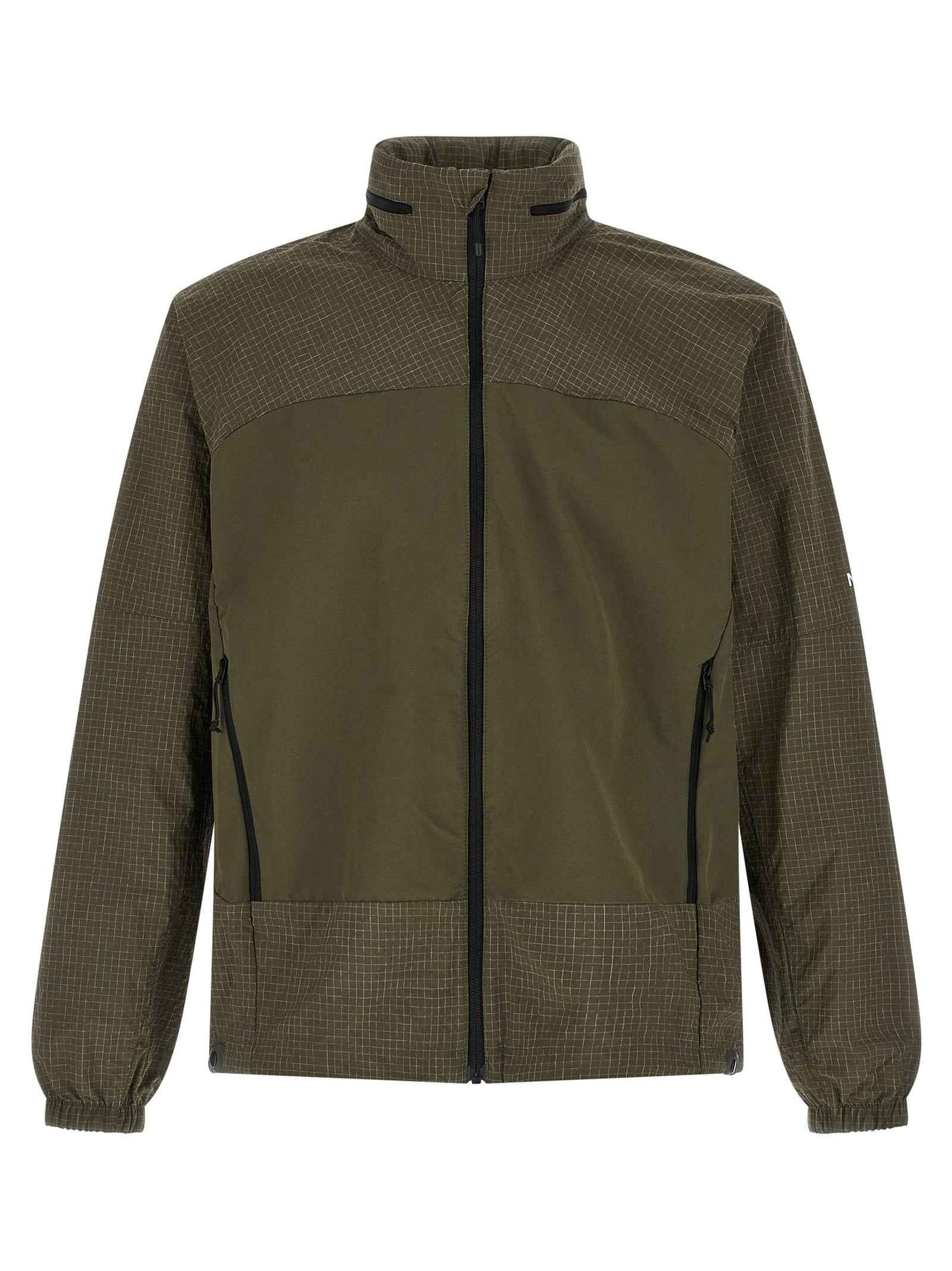 Bicolor Nylon Shell Jacket