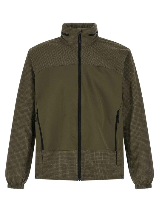 Bicolor Nylon Shell Jacket