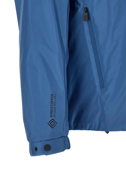 Blue Polyamide Shell Jacket