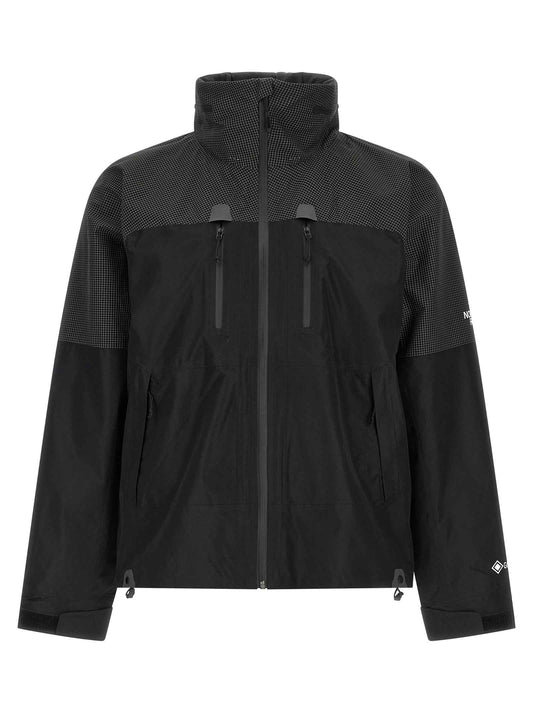 Black Polyester Shell Jacket