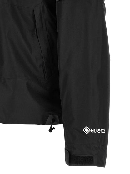 Black Polyester Shell Jacket