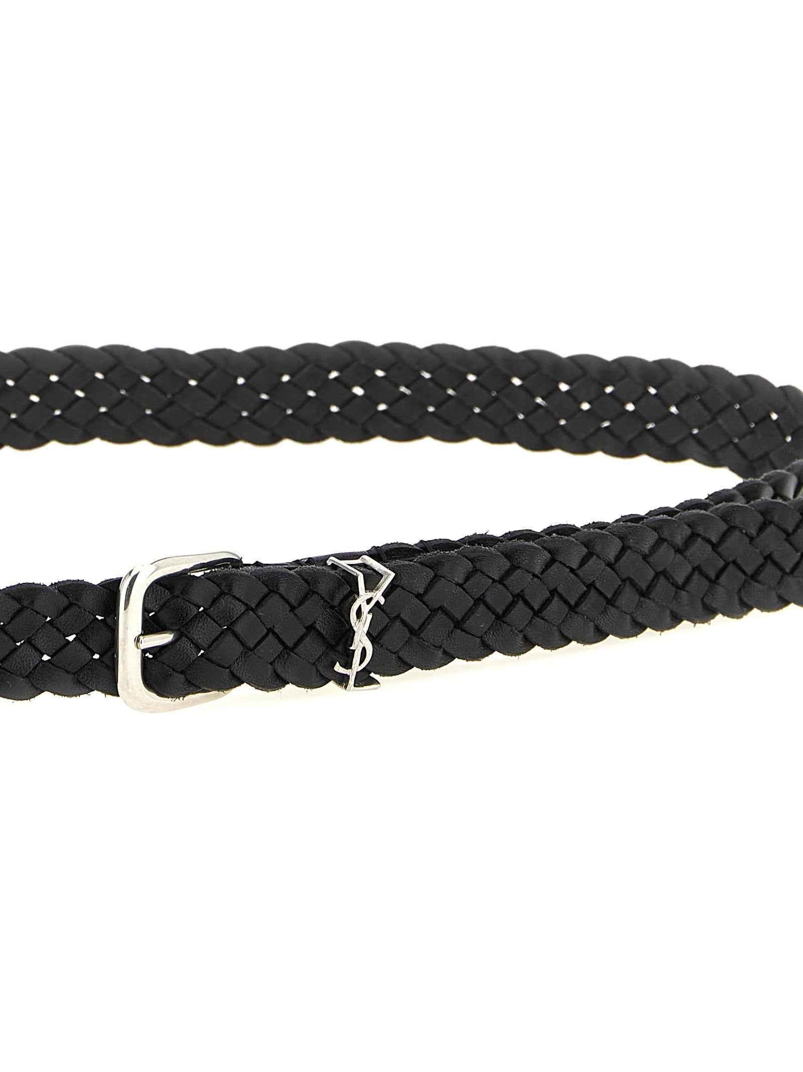 Black Calfskin Regular Belt
