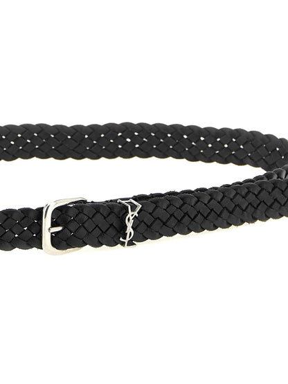 Black Calfskin Regular Belt
