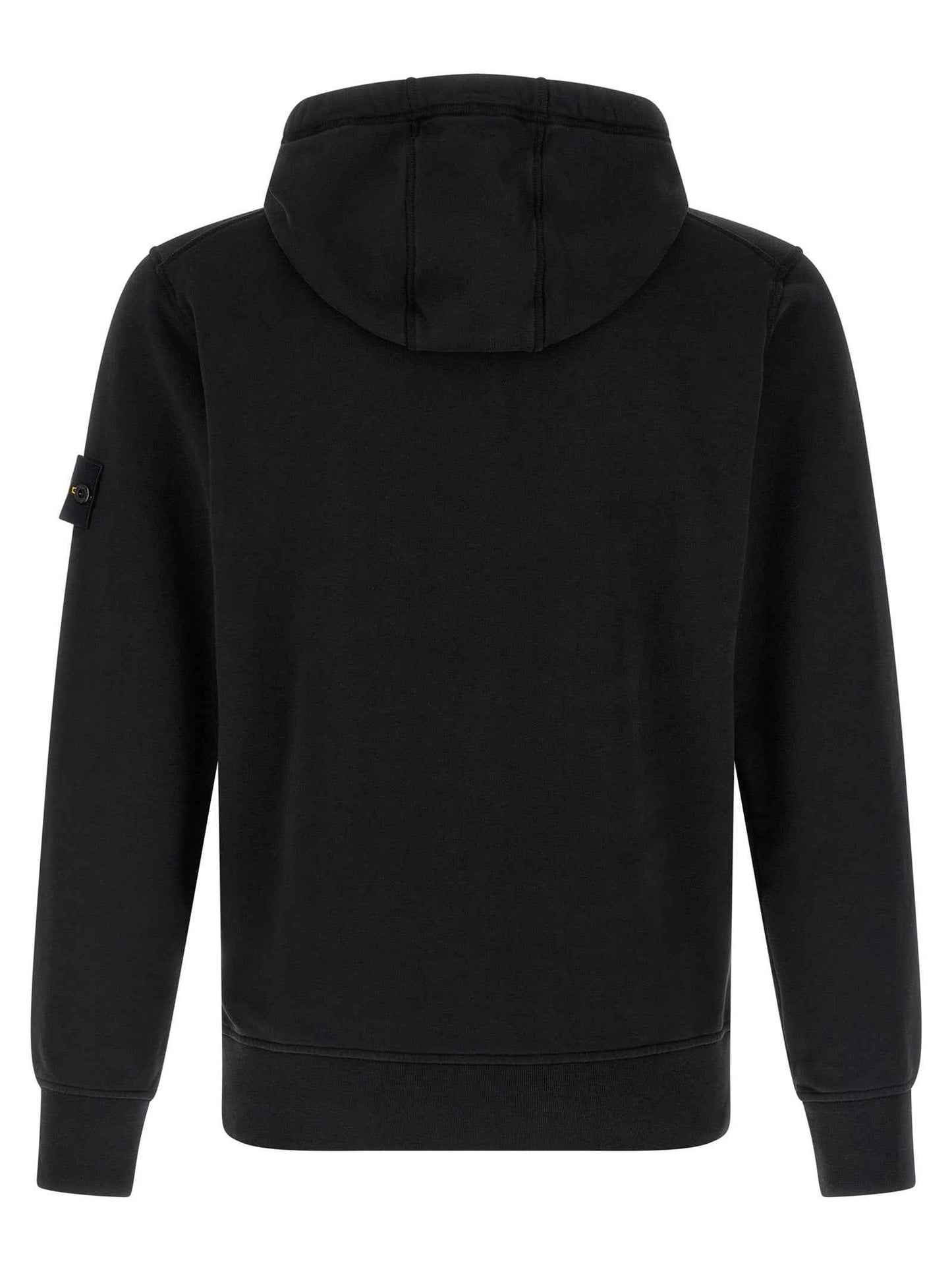 Black Cotton Sweatshirt