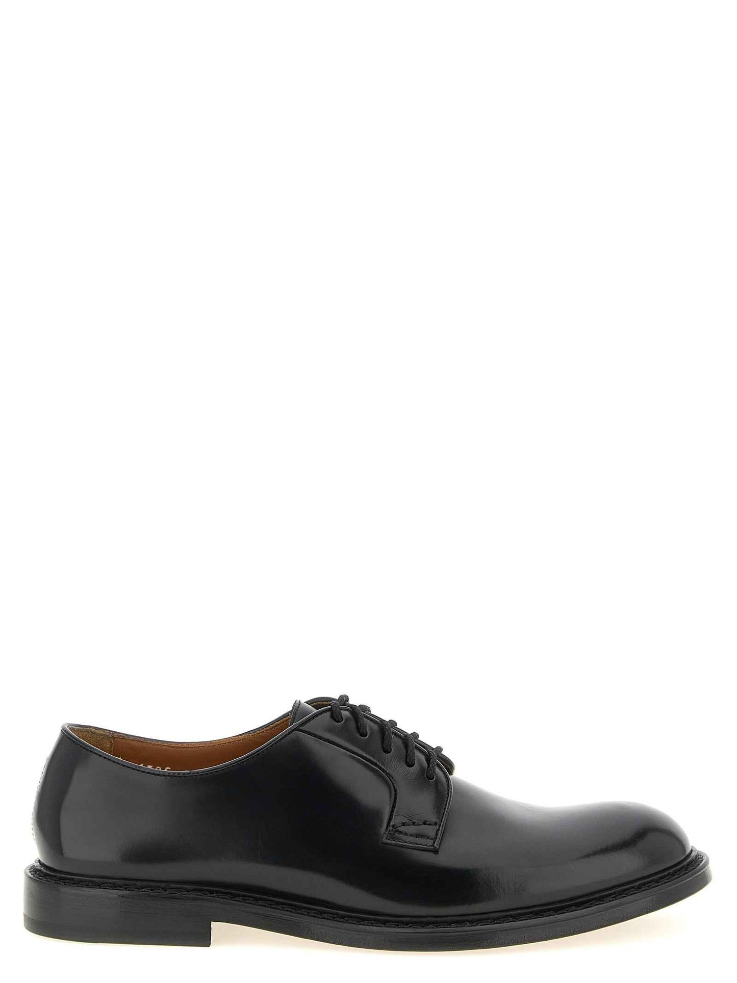 Black Calfskin Oxfords And Derbies