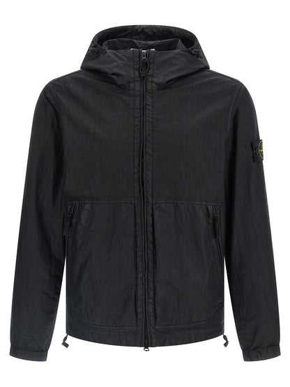 Black Polyamide Shell Jacket