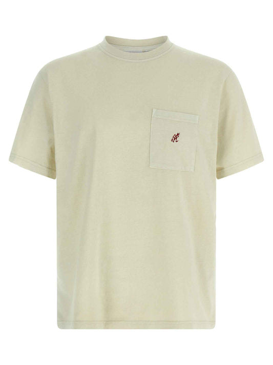 Beige Cotton T-Shirt
