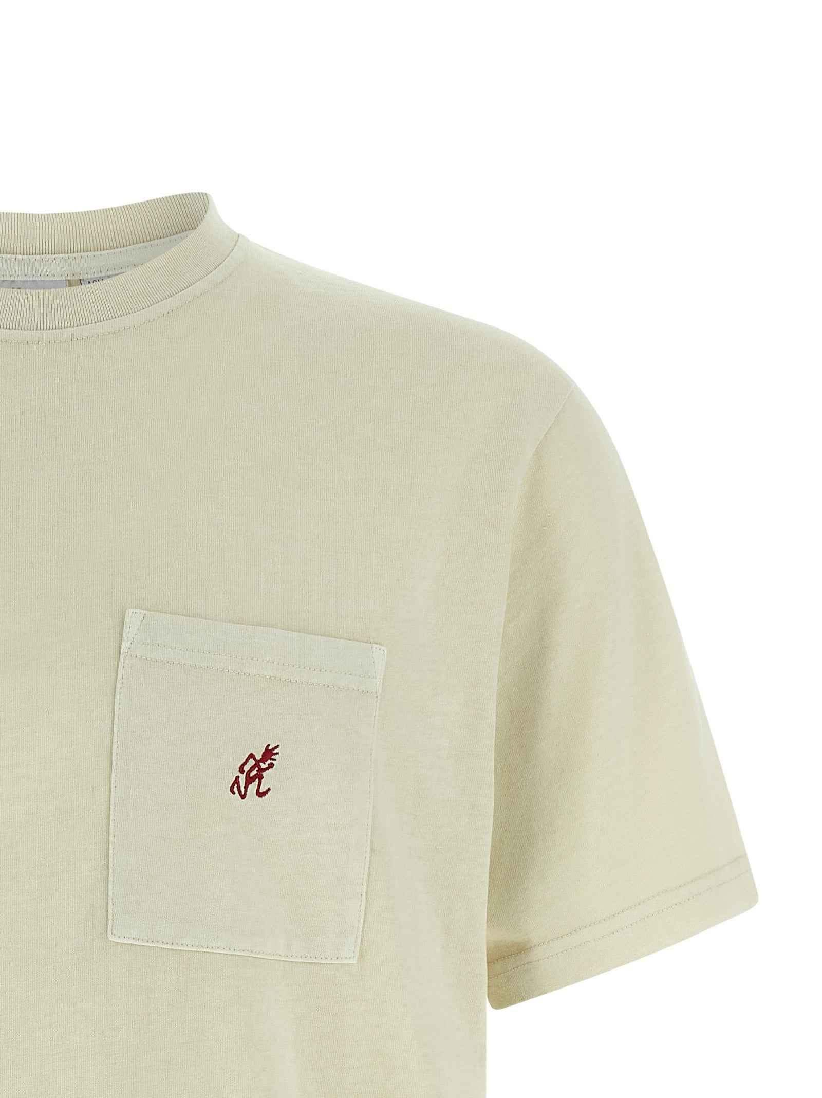Beige Cotton T-Shirt