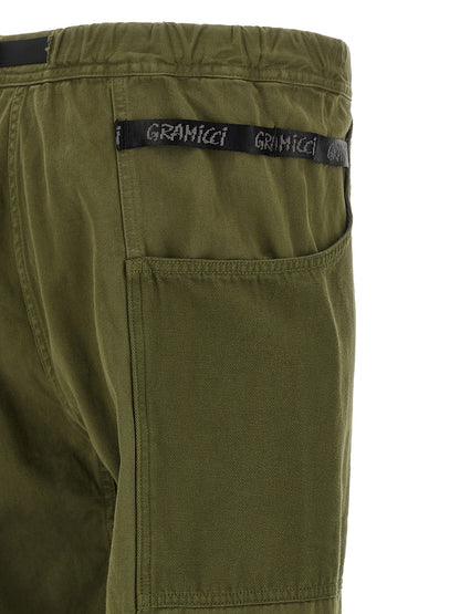 Bicolor Cotton Casual Pants
