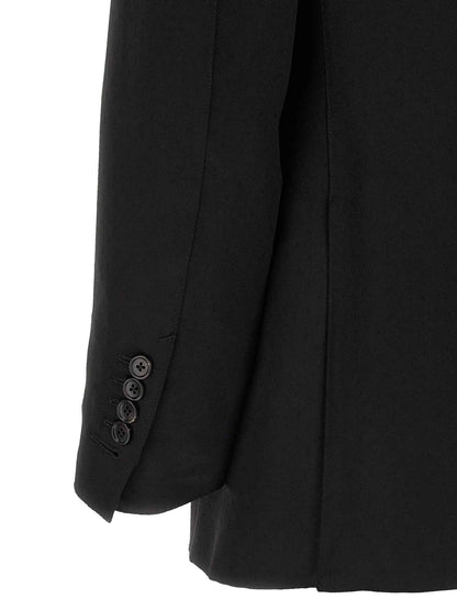 Black Viscose Blazer