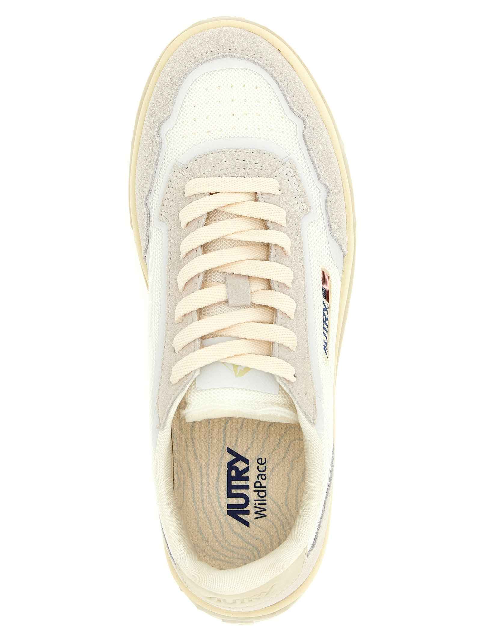 Gray Cotton Low Top Sneakers