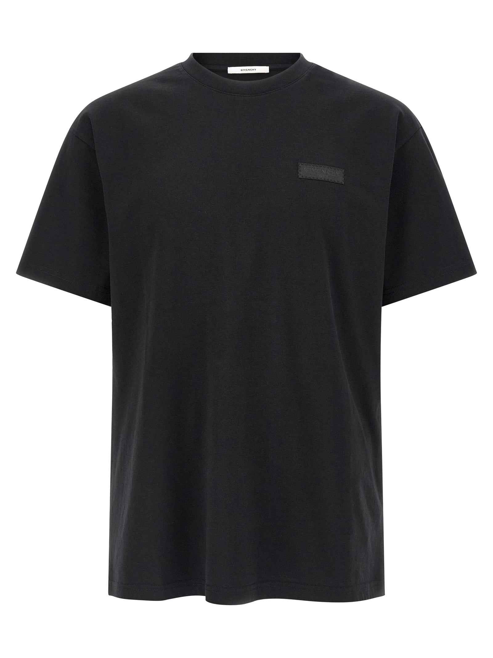 Black Cotton T-Shirt