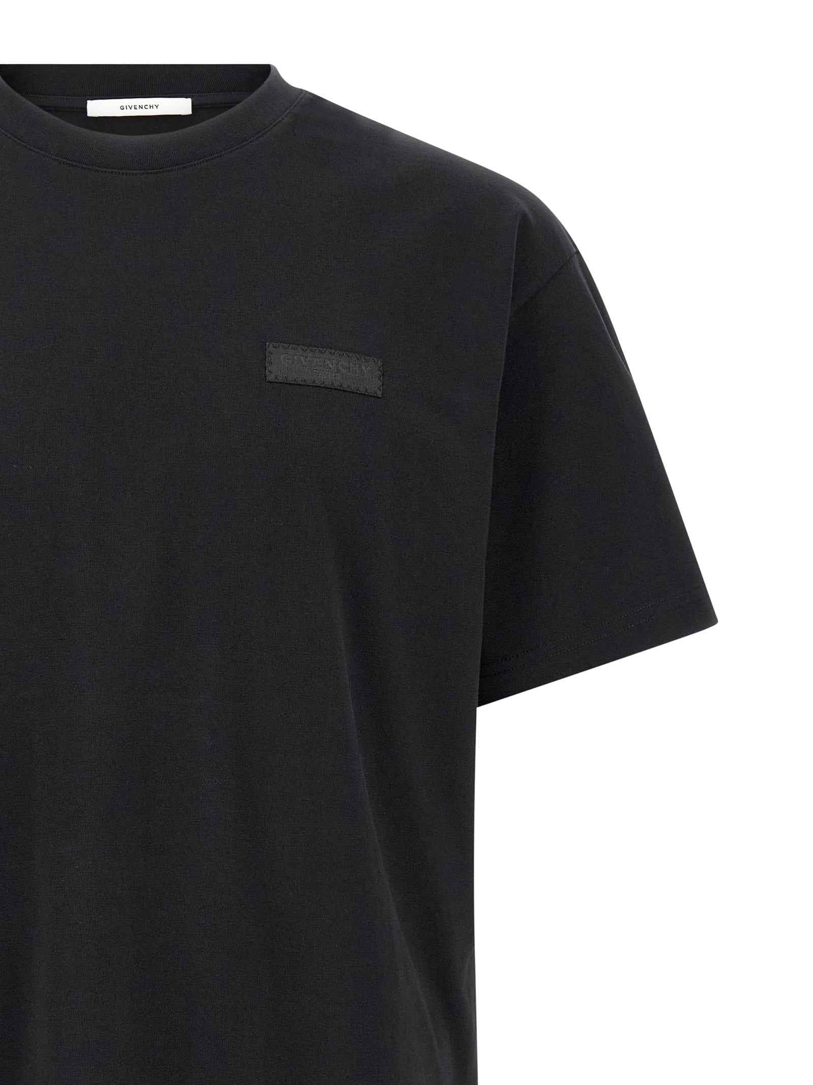 Black Cotton T-Shirt