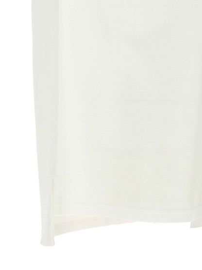 White Cotton Polo Shirt