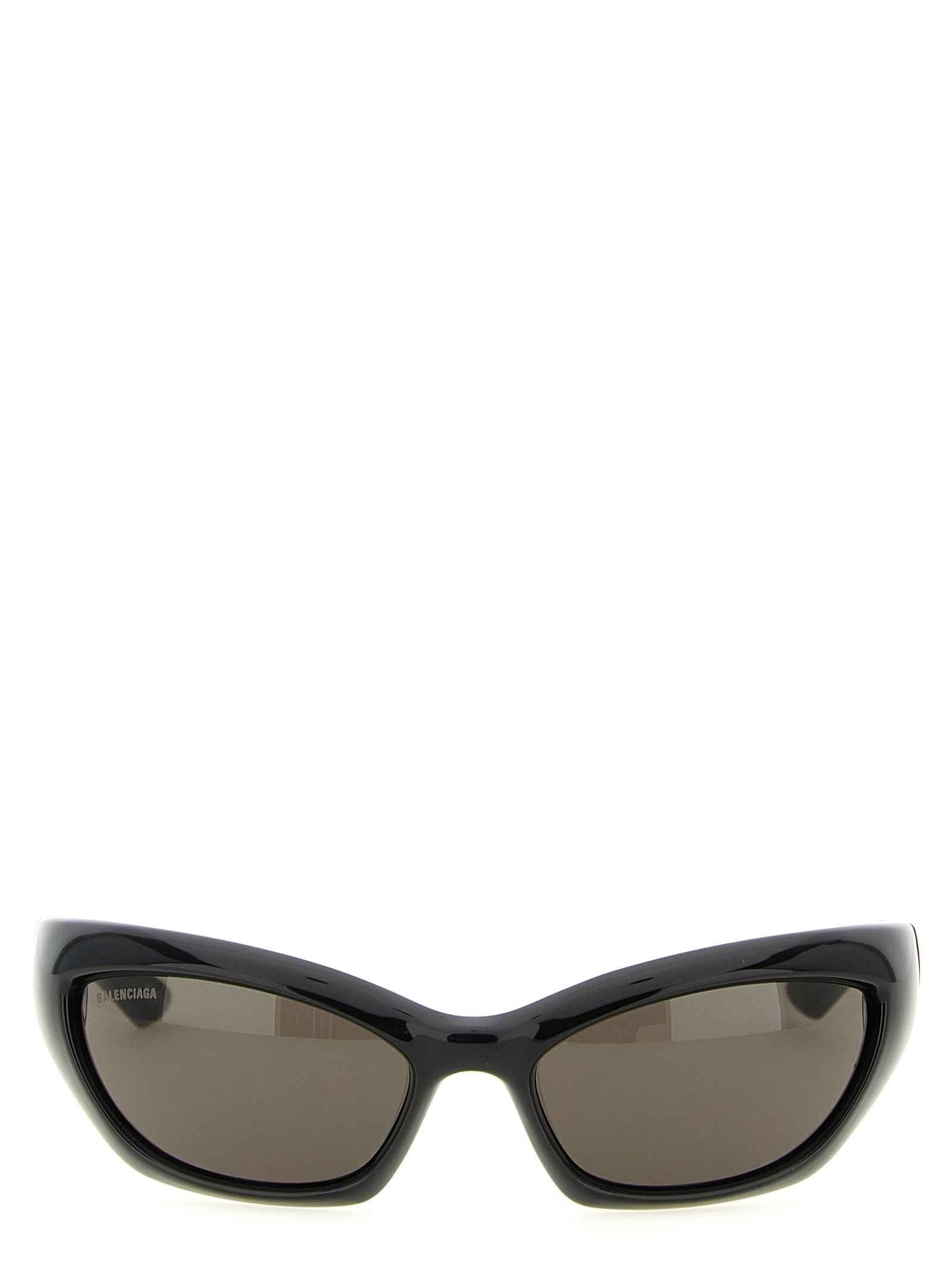 Black Polyamide Sunglasses
