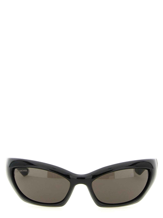 Black Polyamide Sunglasses