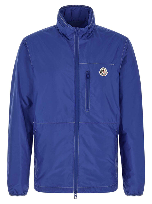 Blue Polyamide Shell Jacket