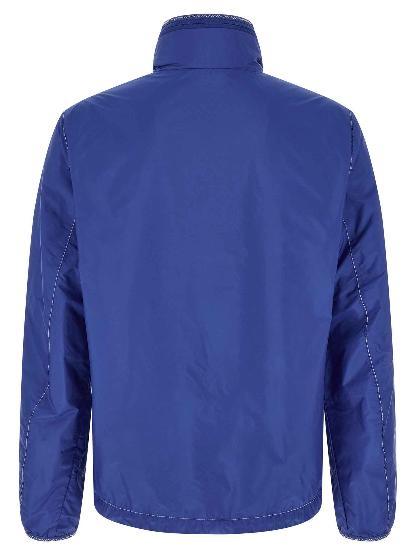 Blue Polyamide Shell Jacket