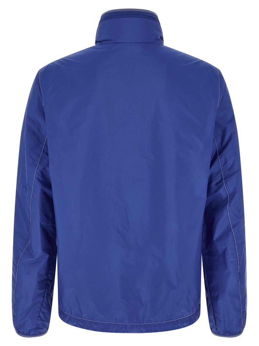 Blue Polyamide Shell Jacket
