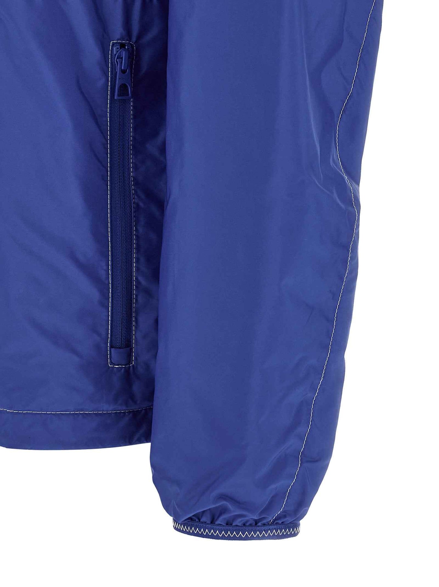 Blue Polyamide Shell Jacket