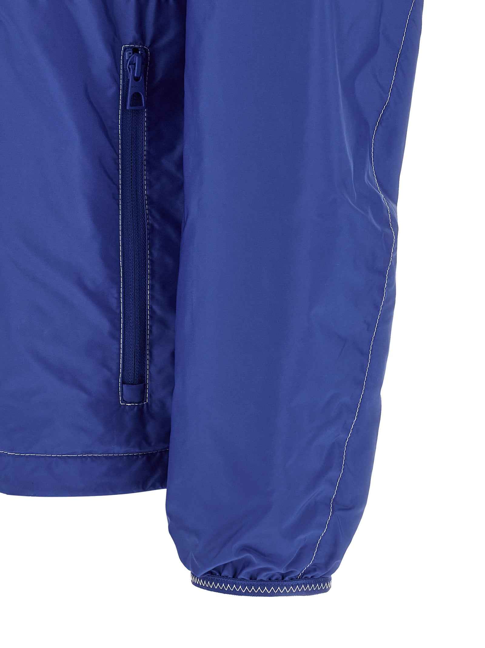Blue Polyamide Shell Jacket