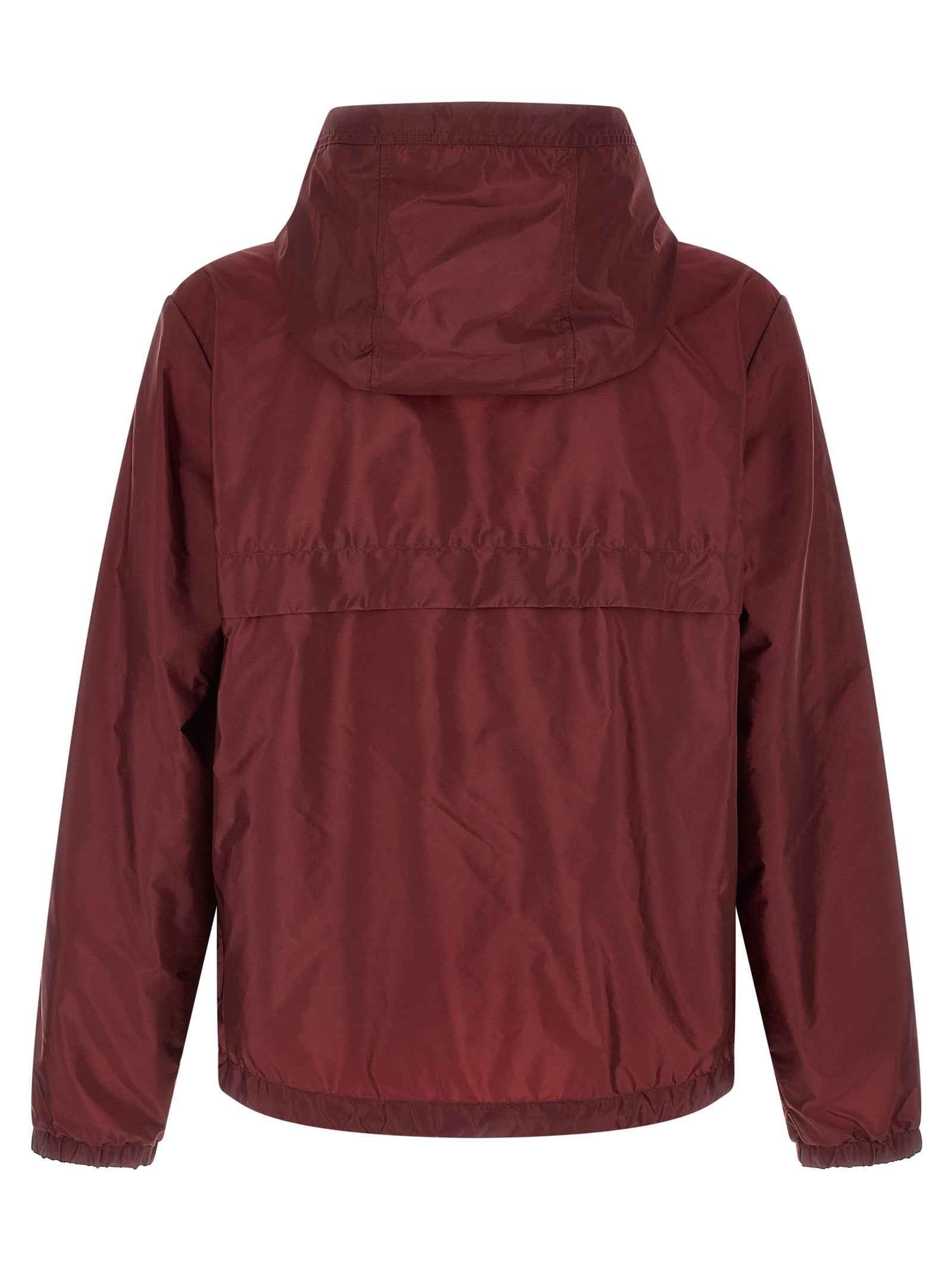 Bordeaux Polyamide Shell Jacket