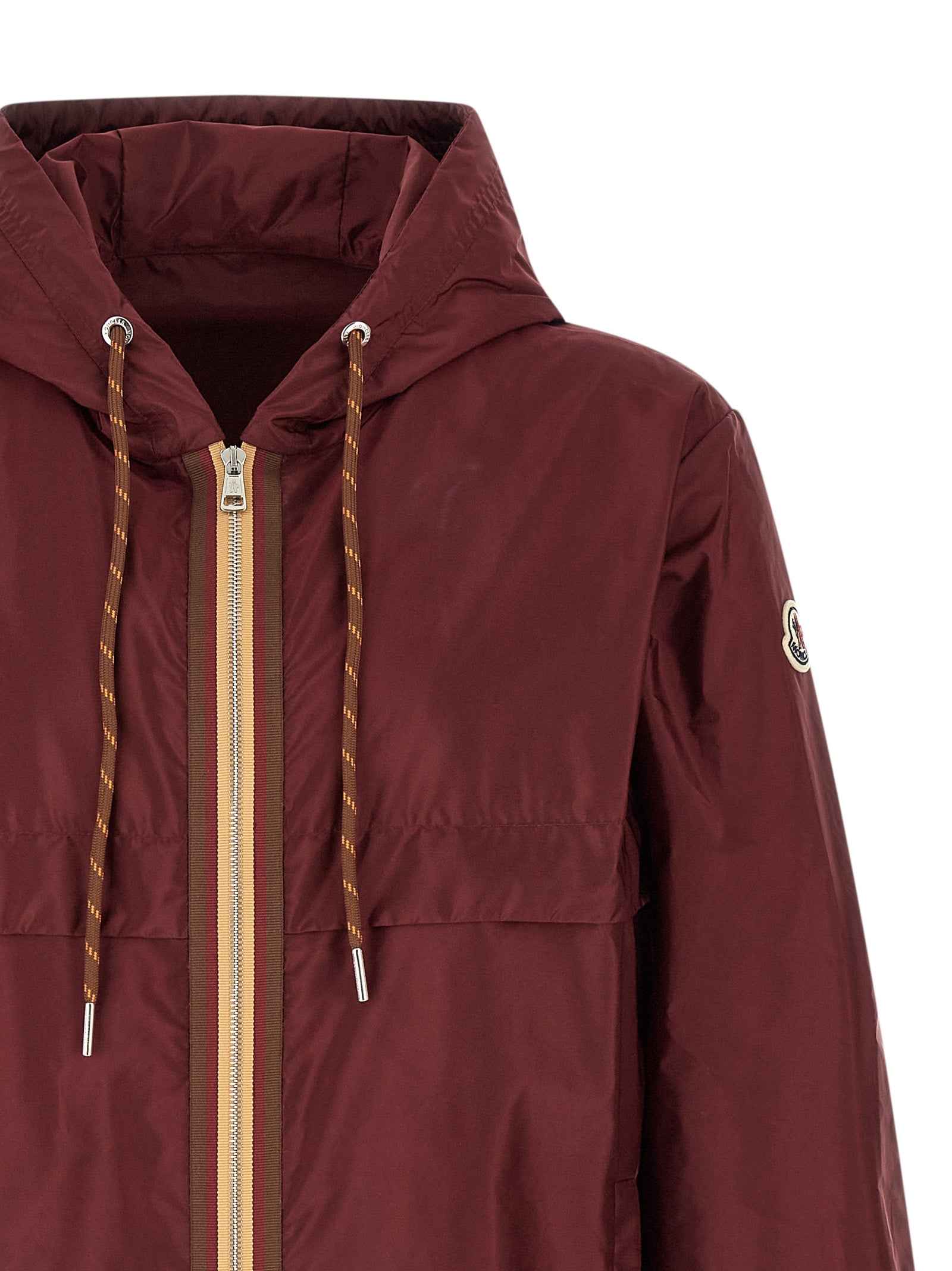 Bordeaux Polyamide Shell Jacket