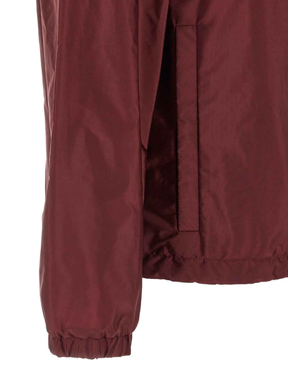 Bordeaux Polyamide Shell Jacket