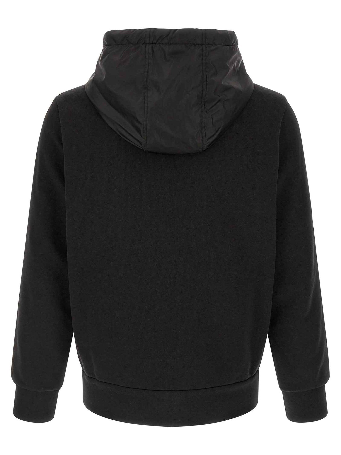 Black Polyamide Sweatshirt
