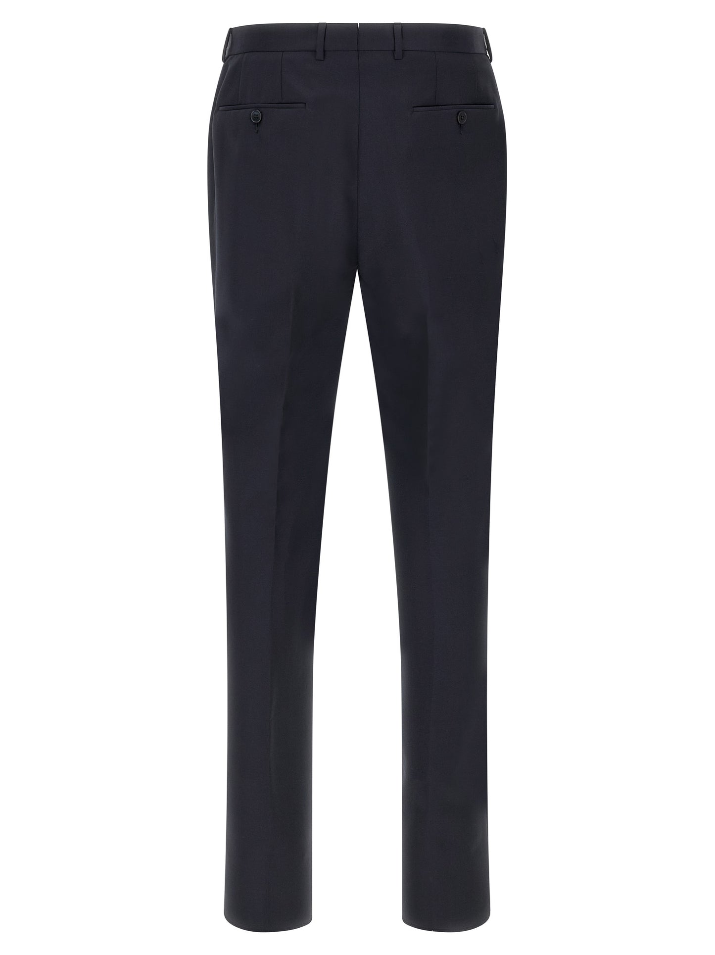 Blue Wool Two-Piece Suit