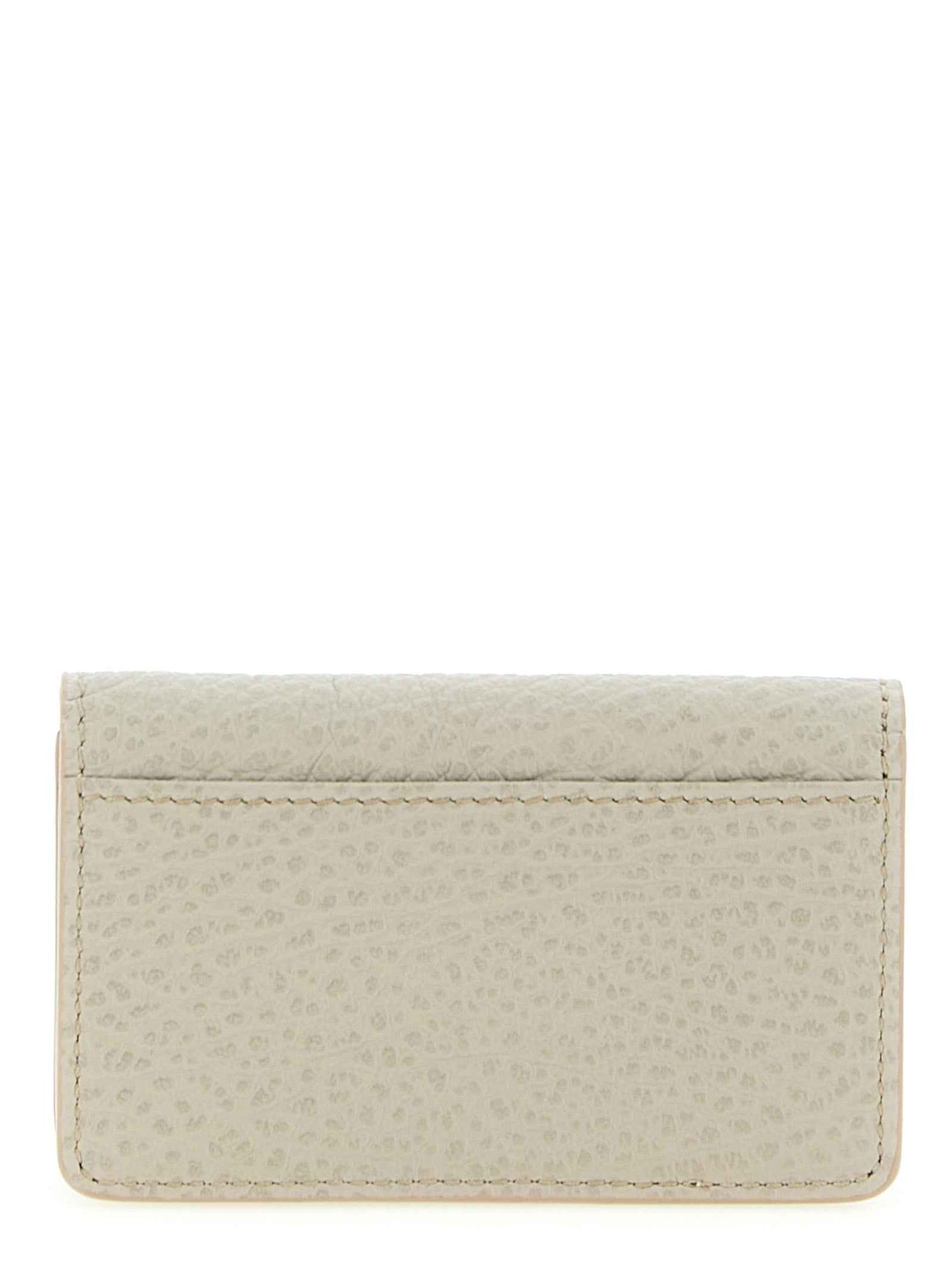 Gray Bovine Leather Cardholder