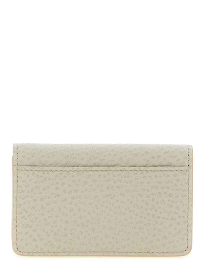 Gray Bovine Leather Cardholder