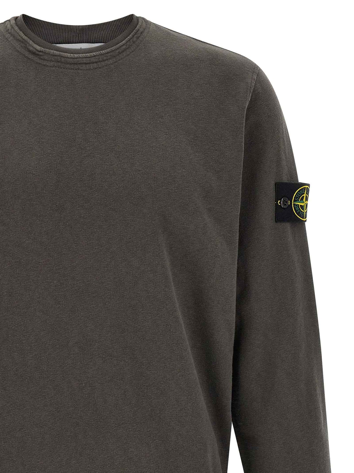 Gray Cotton Sweatshirt