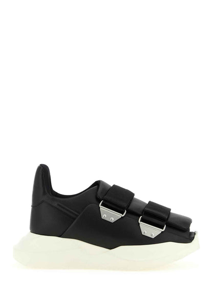 Black Calfskin Athletic Sneakers