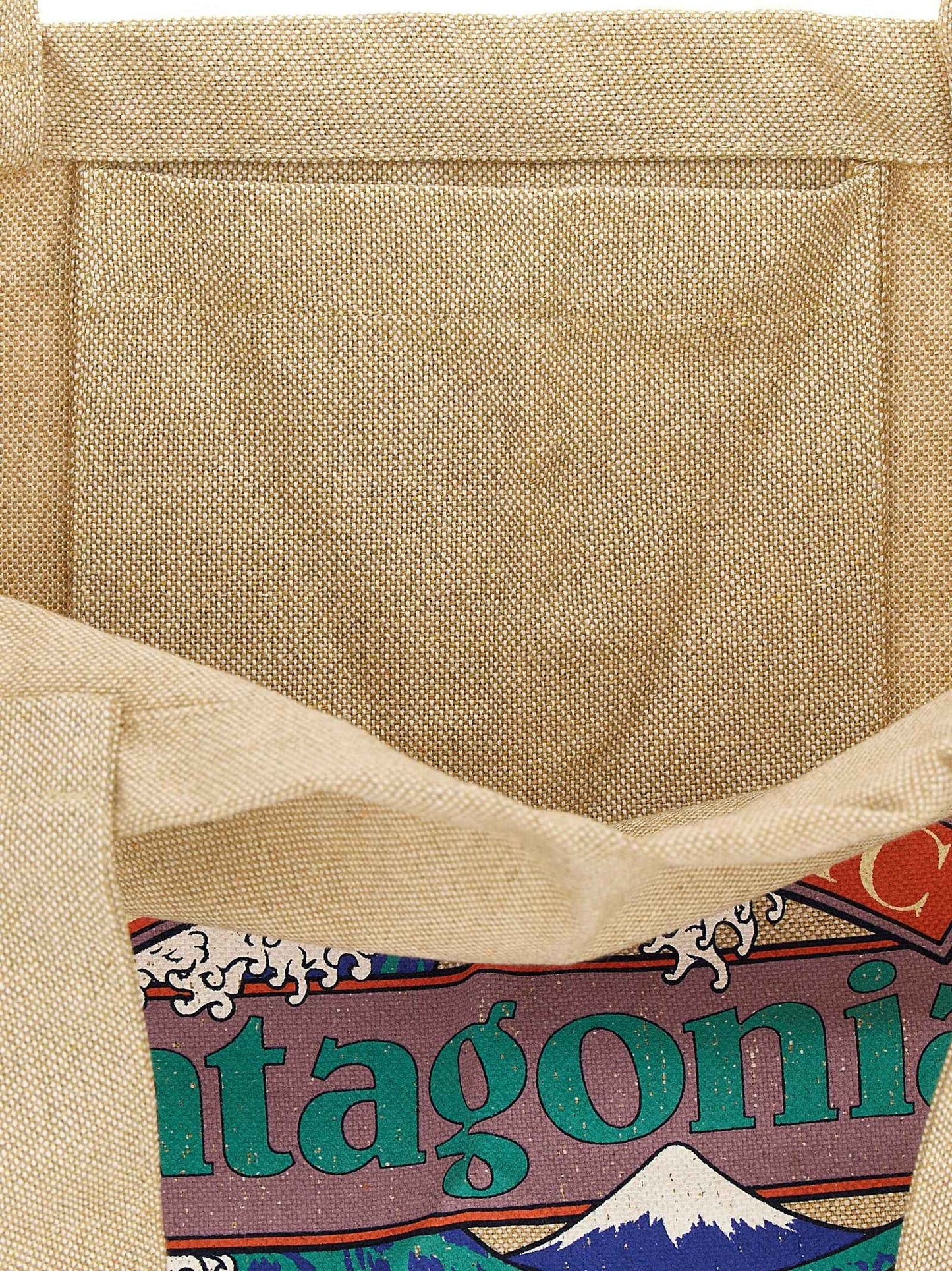 Beige Cotton Tote Bag