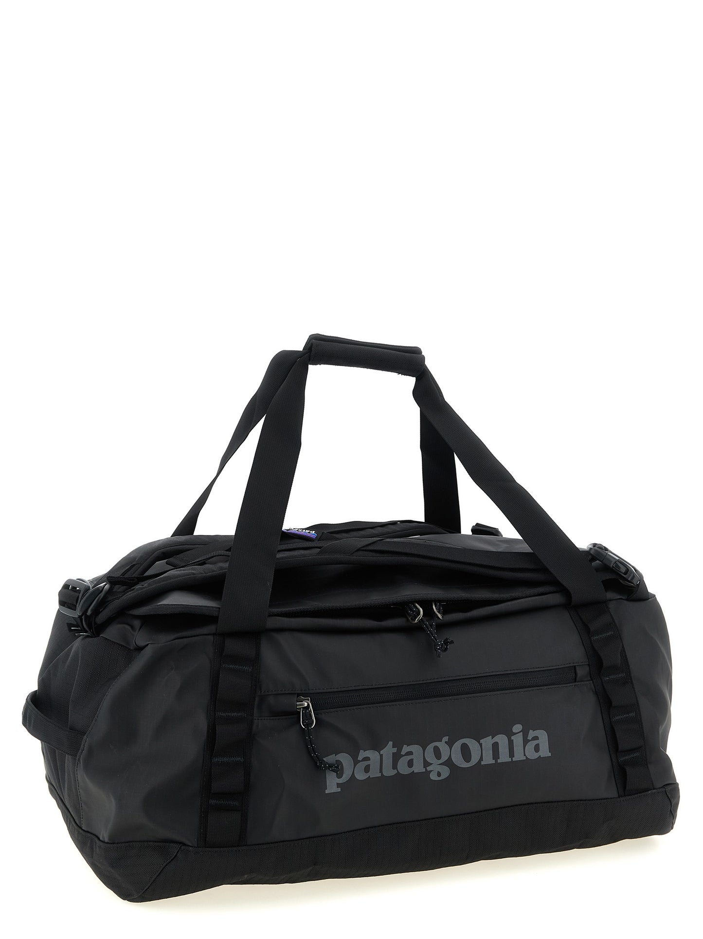 Black Polyester Backpack