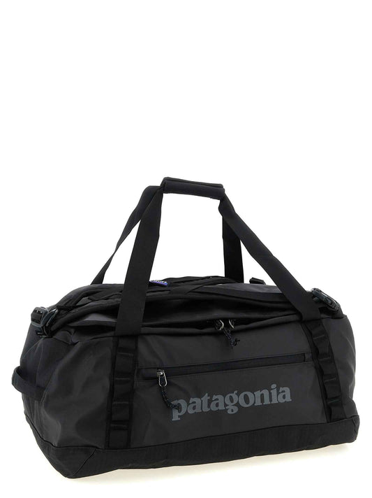 Black Polyester Backpack