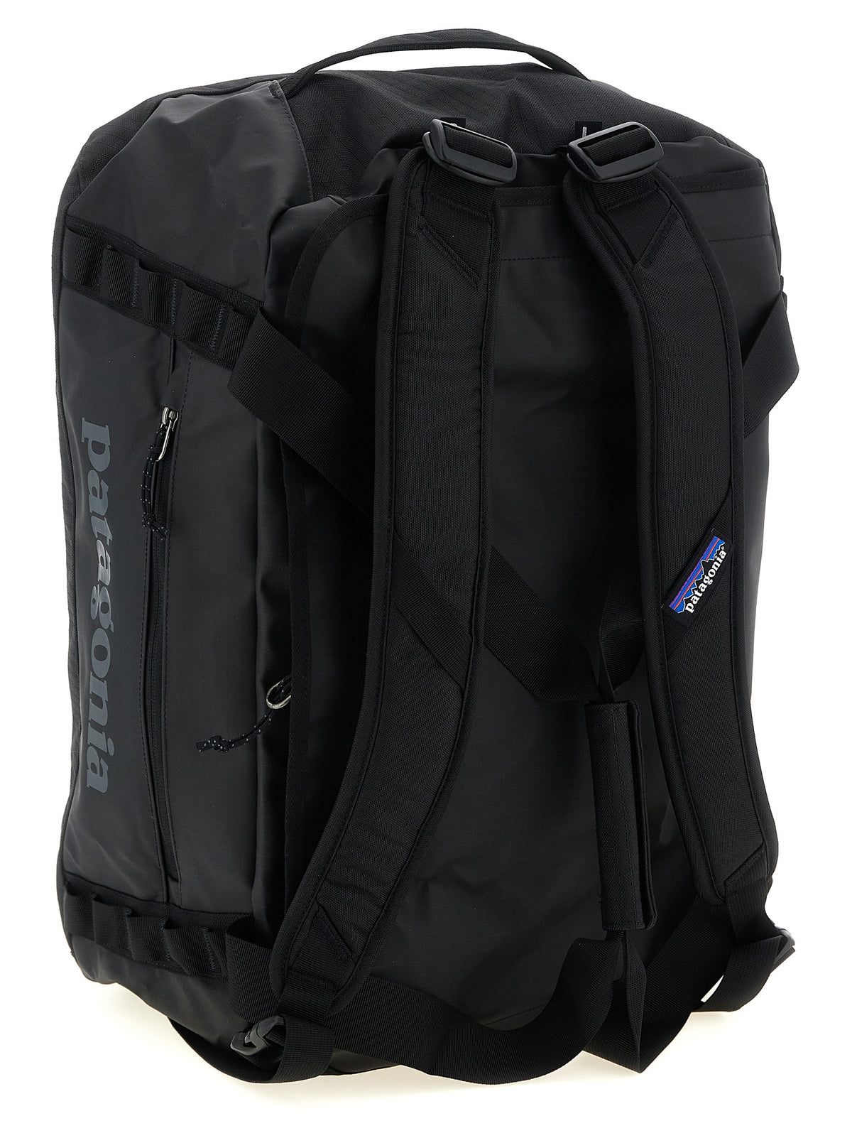 Black Polyester Backpack