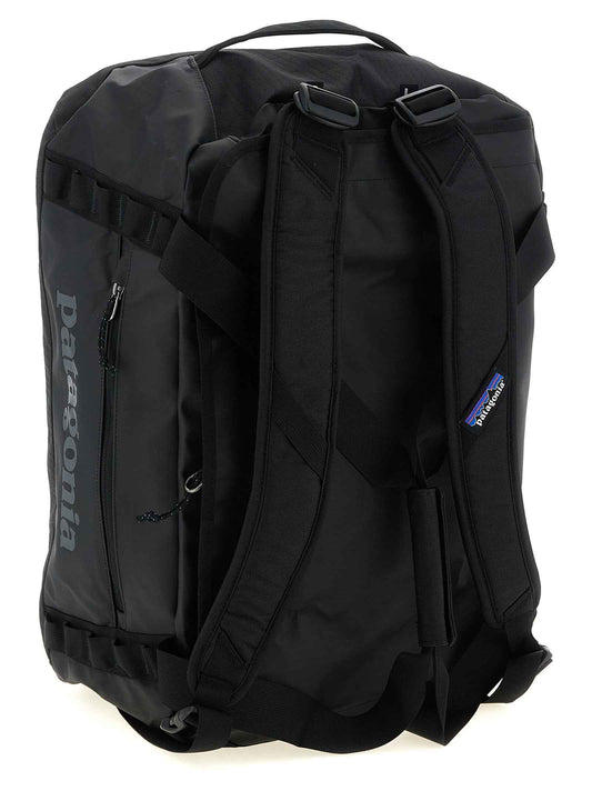 Black Polyester Backpack